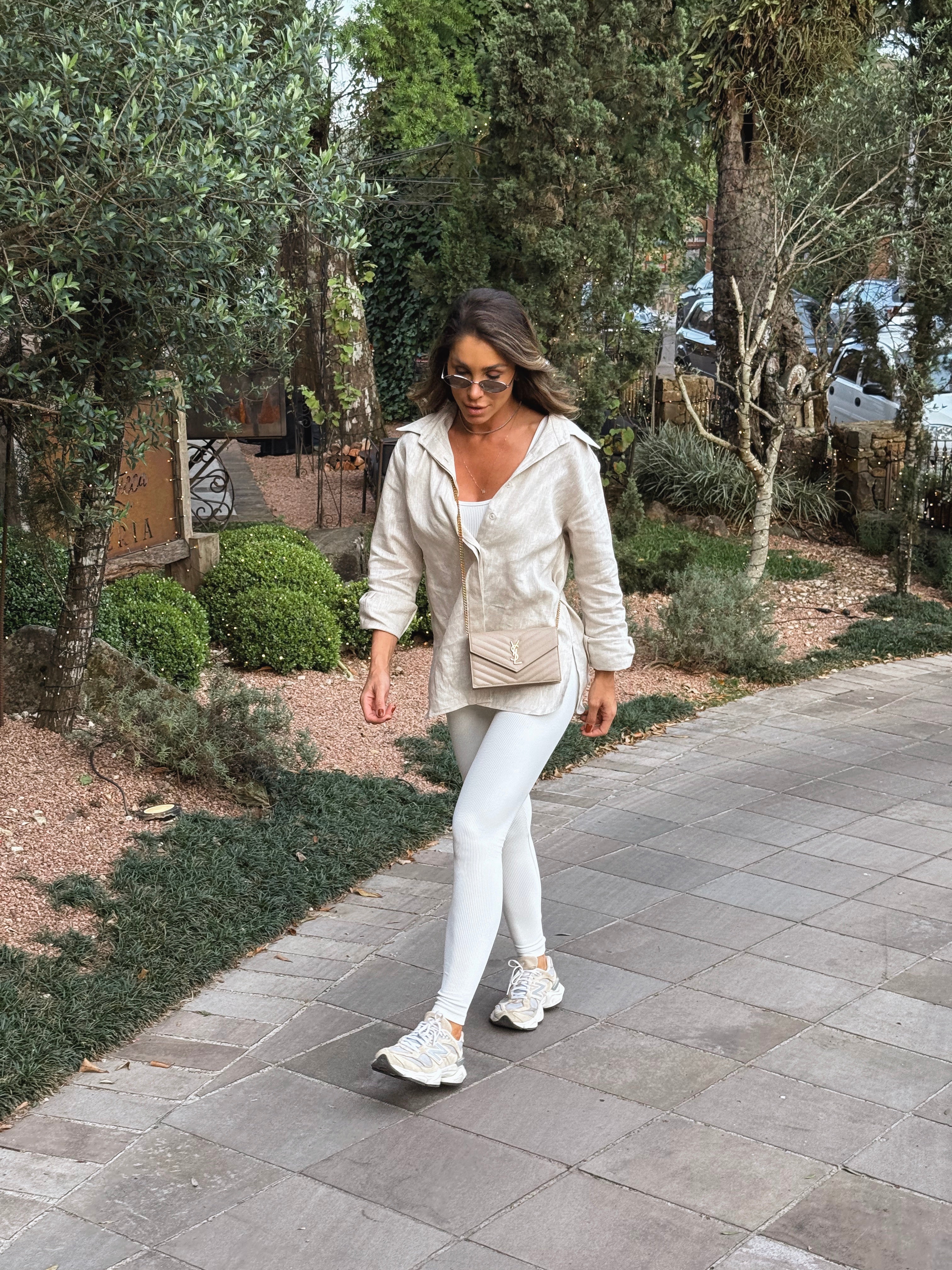 Camisa Flora - Linho