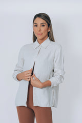 Camisa Flora - Linho